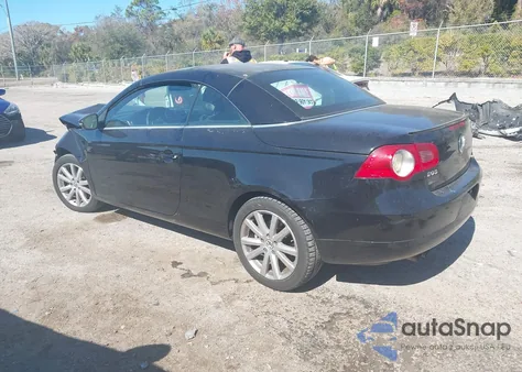 2009 Volkswagen Eos Komfort z USA, uszkodzony, nr VIN WVWBA71F89V013354
